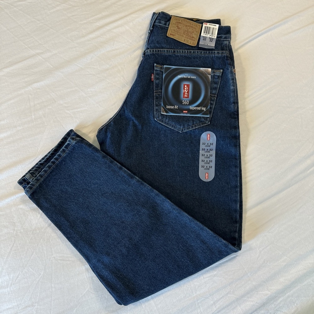 NWT Levi's Jeans 560 Loose Fit Size 32x32 Deadstock VTG 90's Y2K